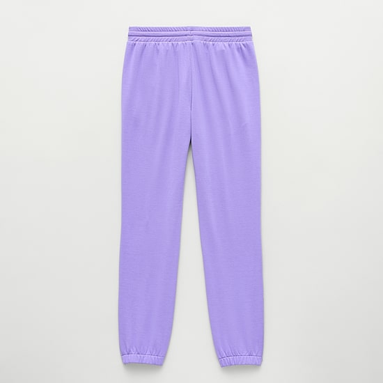 Xersion Super Soft Little & Big Kid Girls Stretch Fabric Cinched Mid Rise Regular Fit Fleece Jogger Pant
