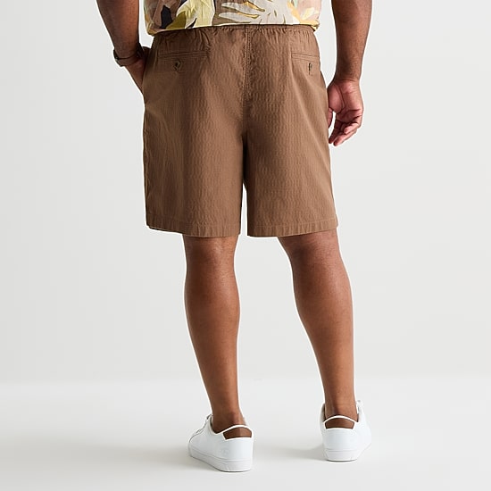 mutual weave Mens 11" Big and Tall Pull-On Short