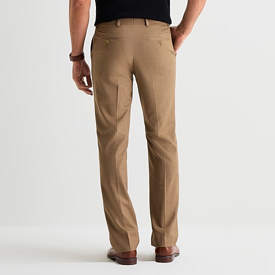J. Ferrar Ultra Comfort Mens Slim Fit Flat Front Suit Pant