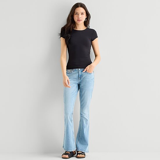 Arizona Smooth Womens Juniors Short Sleeve T-Shirt