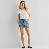 Arizona Womens Juniors Denim Skirt