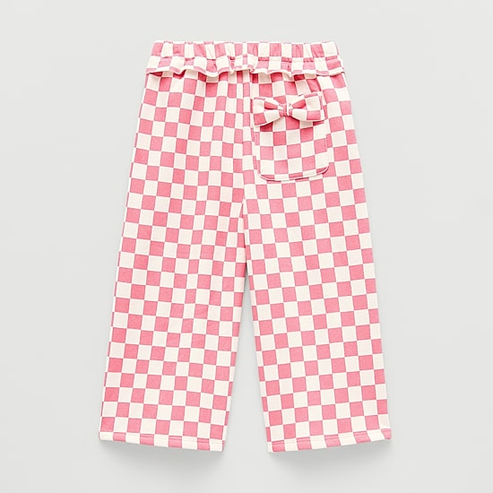 Grayson Little Toddler Girls Wide Leg Relaxed Fit Pull-On Pant