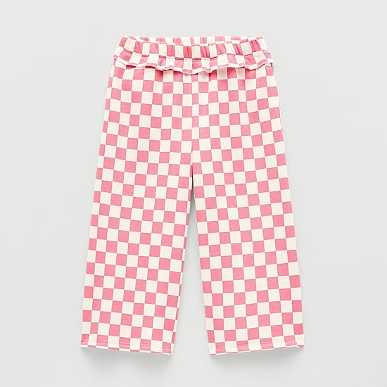 Grayson Little Toddler Girls Wide Leg Relaxed Fit Pull-On Pant