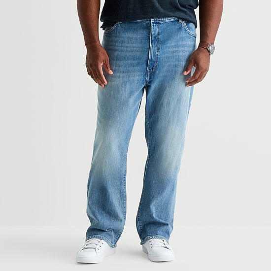 mutual weave Big and Tall Mens Bootcut Jean