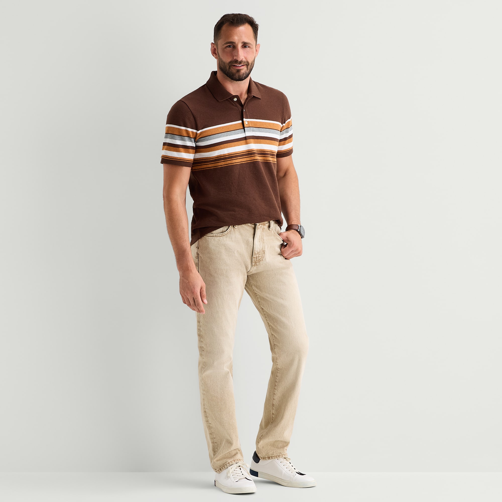 mutual weave Mens Straight Leg Jean