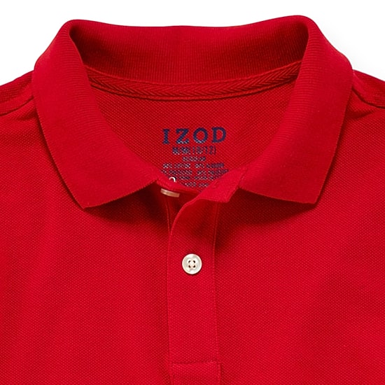 IZOD Pique Little & Big Boys Short Sleeve Stretch Polo Shirt