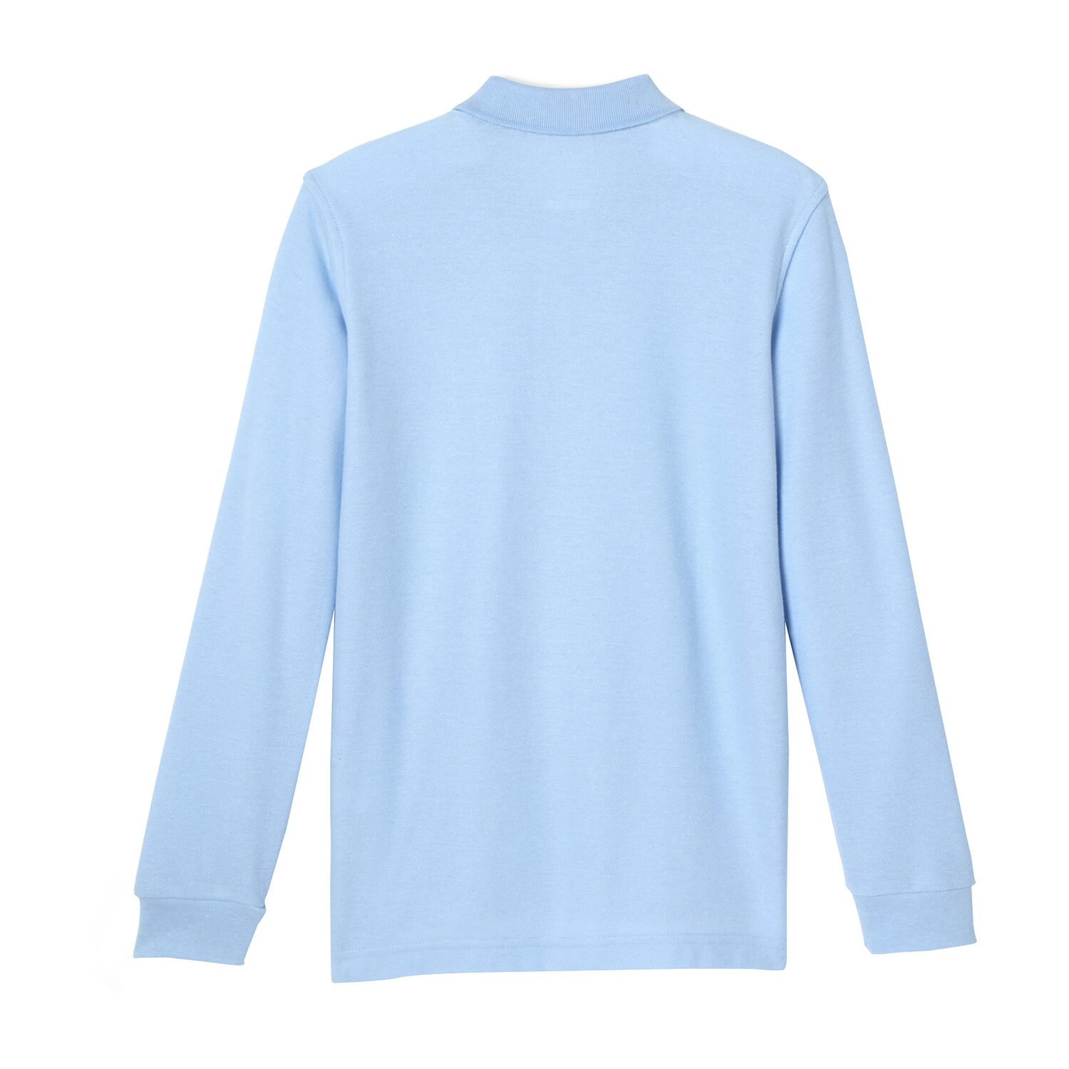 French Toast Toddler Boys Long Sleeve Boxy Fit Polo Shirt