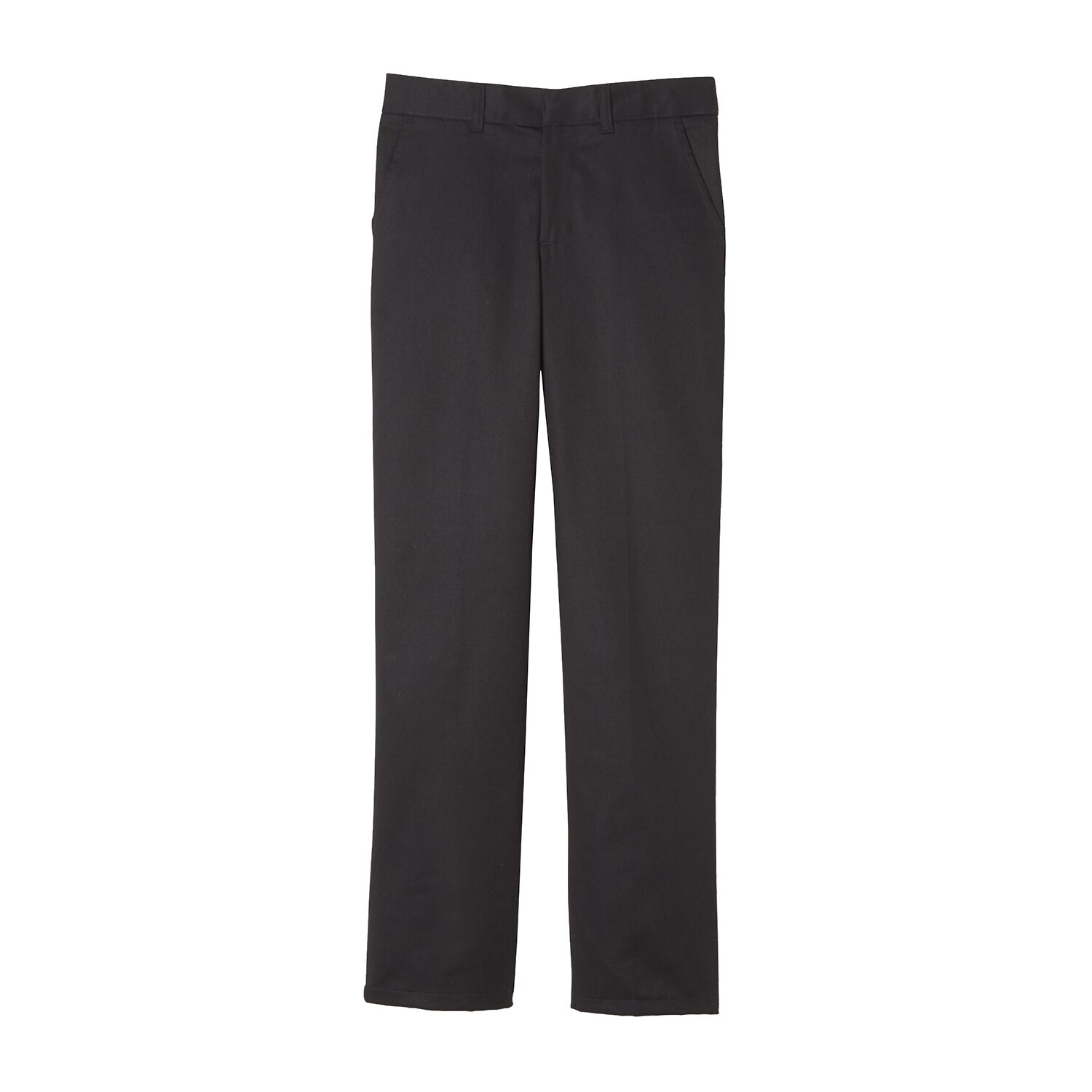 French Toast Little Boys Straight Mid Rise Classic Fit Flat Front Pant