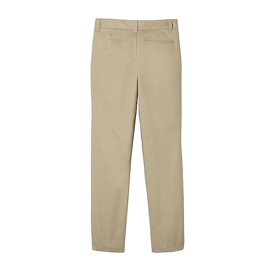 French Toast Little Boys Straight Mid Rise Classic Fit Flat Front Pant