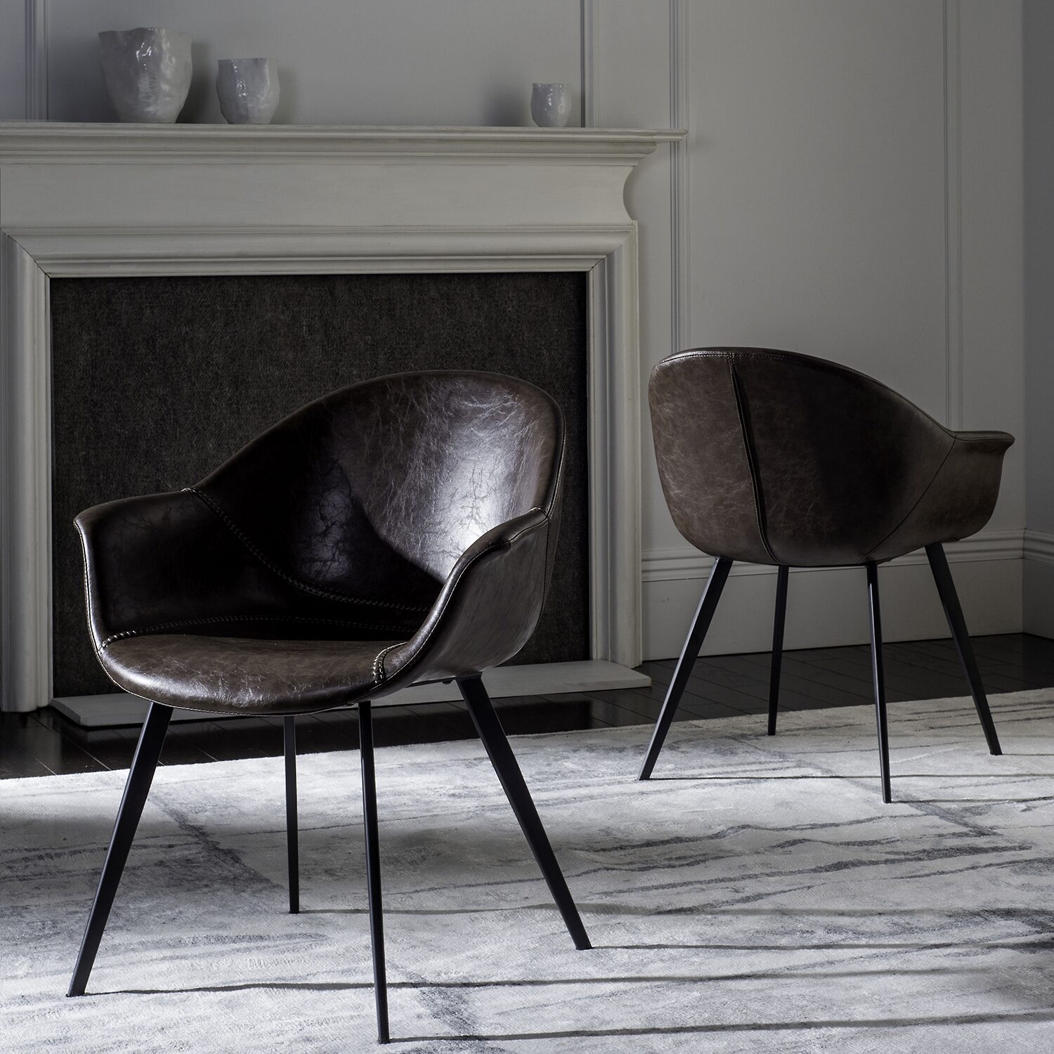 Safavieh Dublin Dining Collection 2-pc. Upholstered Dining Chair