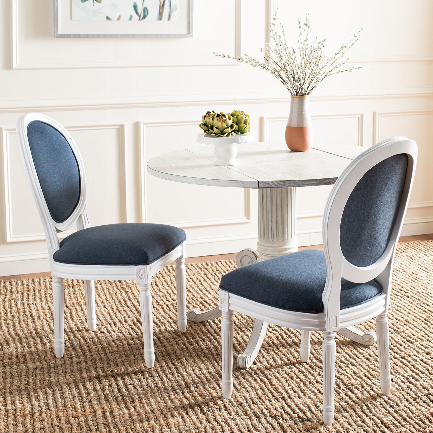 Safavieh Holloway Dining Collection 2-pc. Upholstered Chair