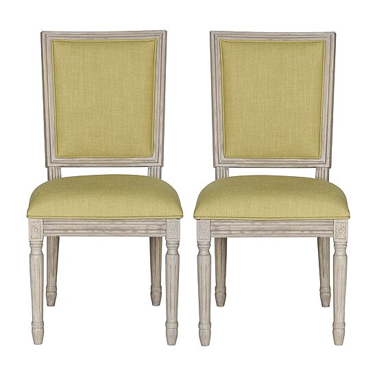 Buchanan Linen Upholstered Side Chair