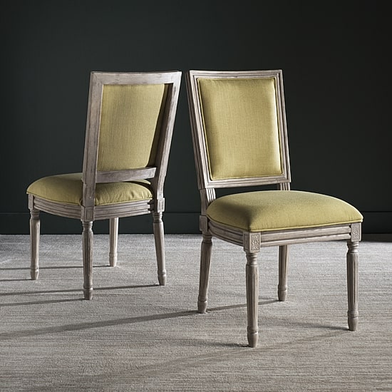 Buchanan Linen Upholstered Side Chair