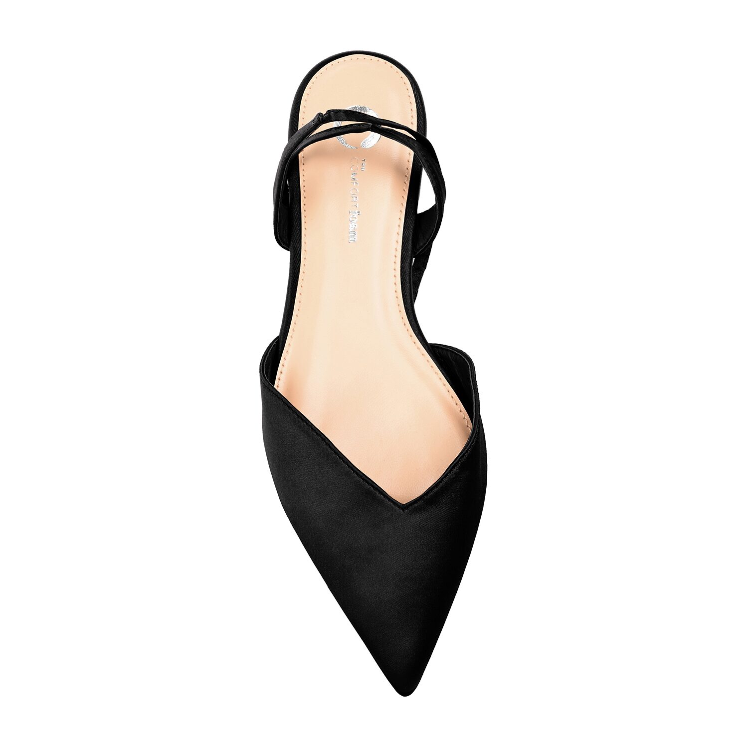 Journee Collection Theia Womens Pointed Ballet Flats