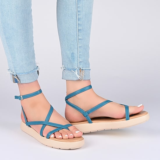 Journee Collection Womens Jeselia Strap Sandals