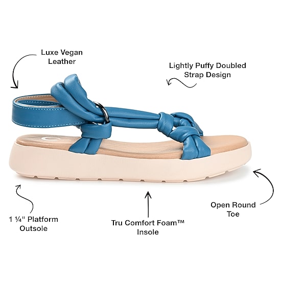 Journee Collection Womens Marri Strap Sandals