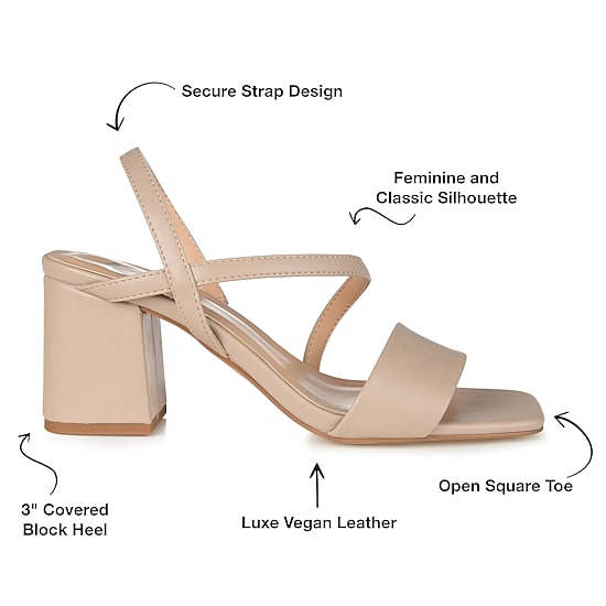 Journee Collection Womens Lirryc Heeled Sandals