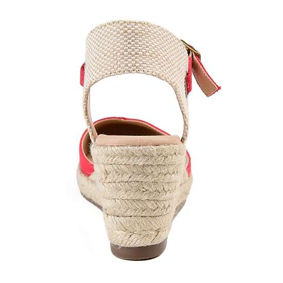 Journee Collection Ashlyn Womens Round Closed Toe Wedge Heel Pumps