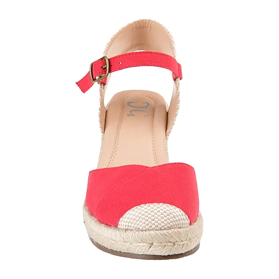 Journee Collection Ashlyn Womens Round Closed Toe Wedge Heel Pumps