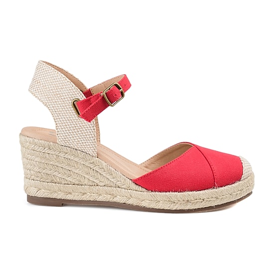 Journee Collection Ashlyn Womens Round Closed Toe Wedge Heel Pumps