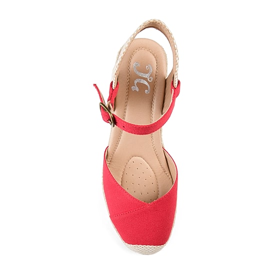 Journee Collection Ashlyn Womens Round Closed Toe Wedge Heel Pumps
