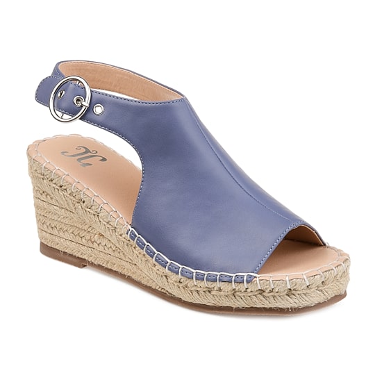 Journee Collection Womens Crew Wedge Sandals