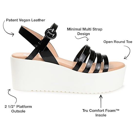 Journee Collection Womens Miragge Strap Sandals