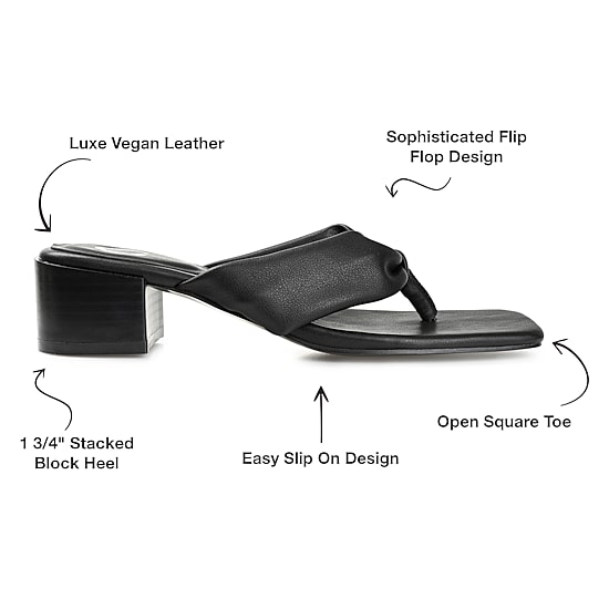 Journee Collection Womens Seelah Heeled Sandals