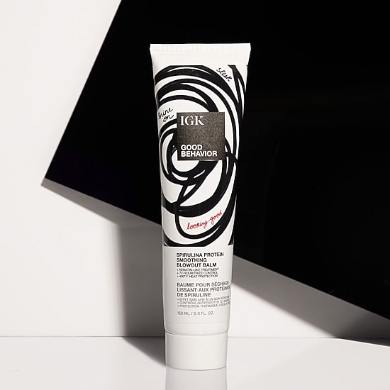 IGK Good Behavior Spirulina Smooth Blowout Styling Product 5 oz.
