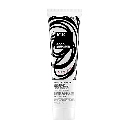 IGK Good Behavior Spirulina Smooth Blowout Styling Product 5 oz.