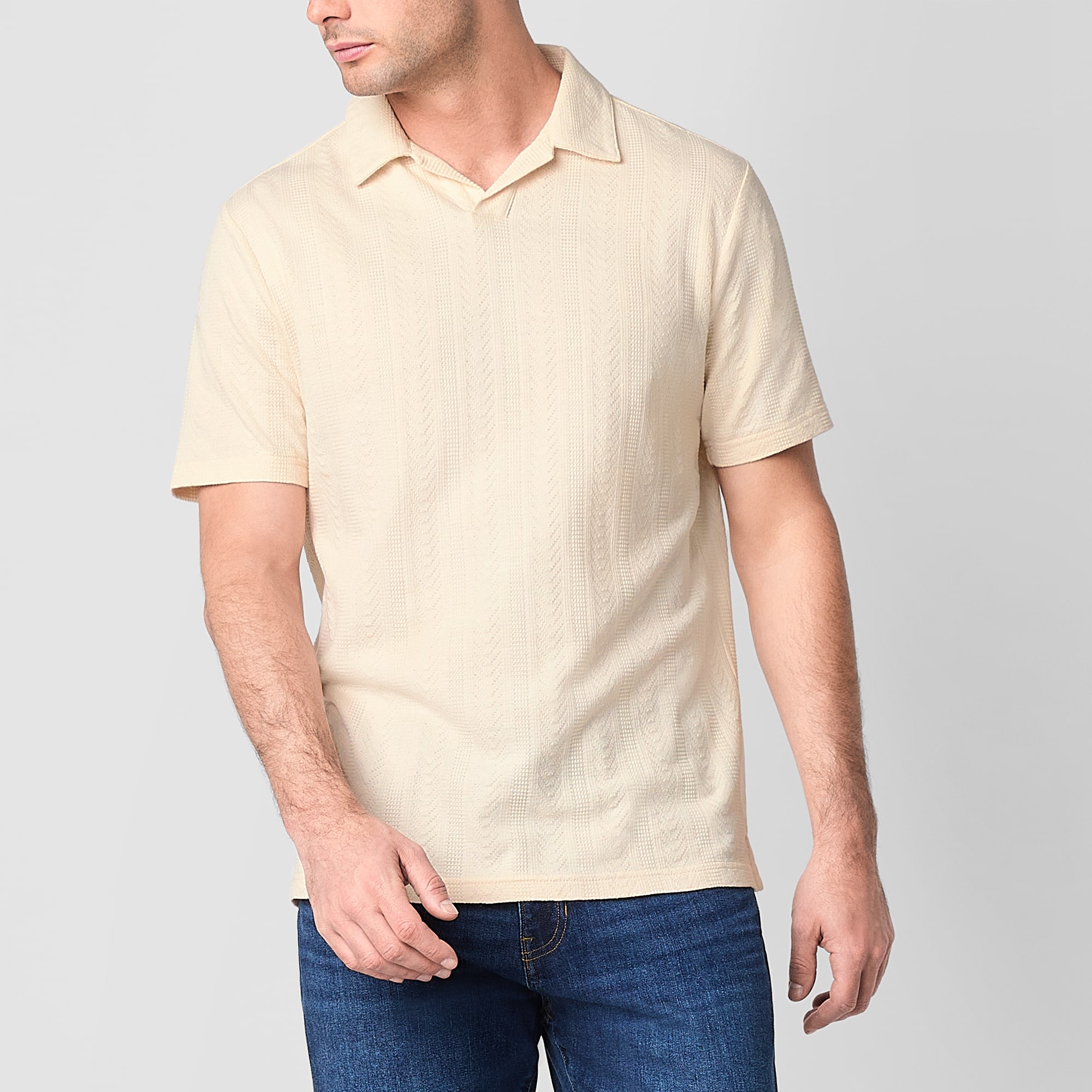 Frye and Co. Mens Regular Fit Short Sleeve Polo Shirt