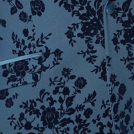 J. Ferrar Evening Edition Mens Floral Stretch Fabric Slim Fit Tuxedo Jacket