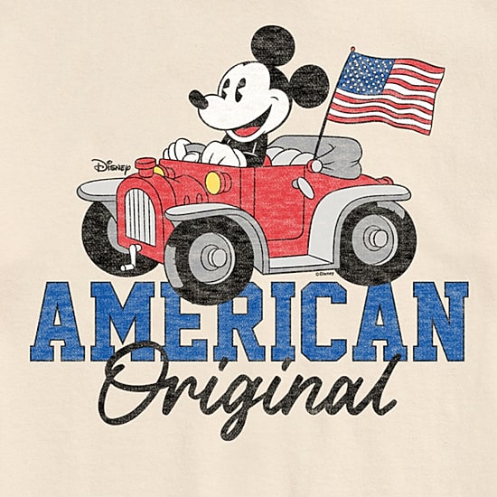 Mens Crew Neck Short Sleeve Classic Fit Mickey Mouse Big and Tall Graphic T-Shirt