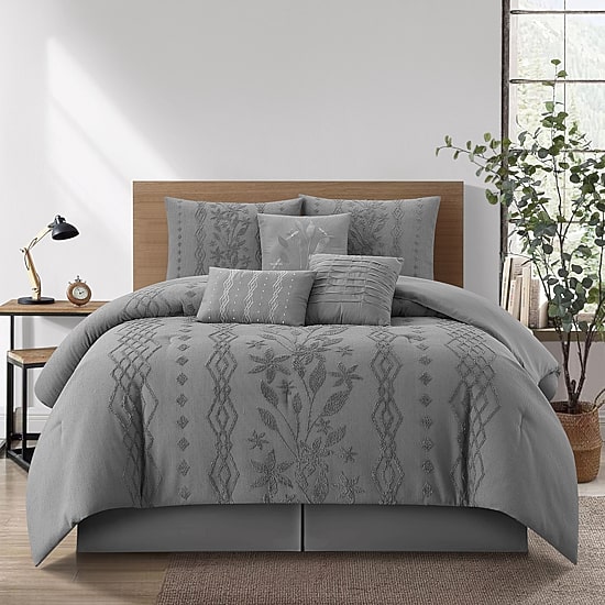 Stratford Park Keltie 7-pc. Geometric Lightweight Comforter Set