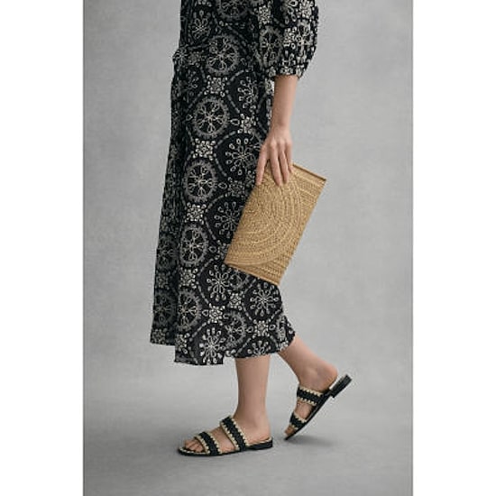 a.n.a Womens Danish Flat Sandals