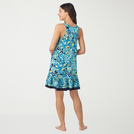 Cuddl Duds Womens Sleeveless Scoop Neck Chemise