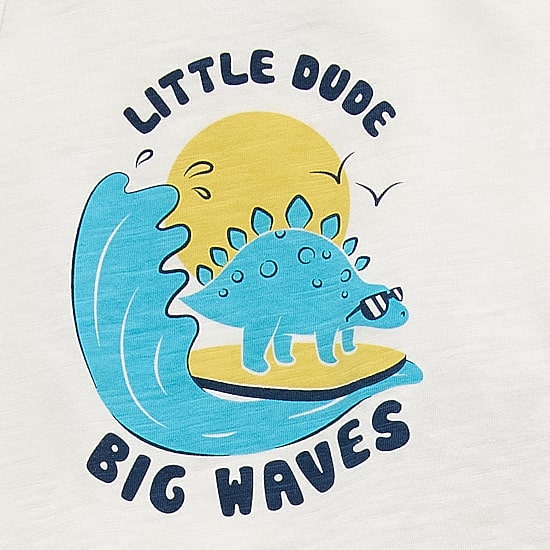 Okie Dokie Baby Boys Jersey 2-pc. Short Set