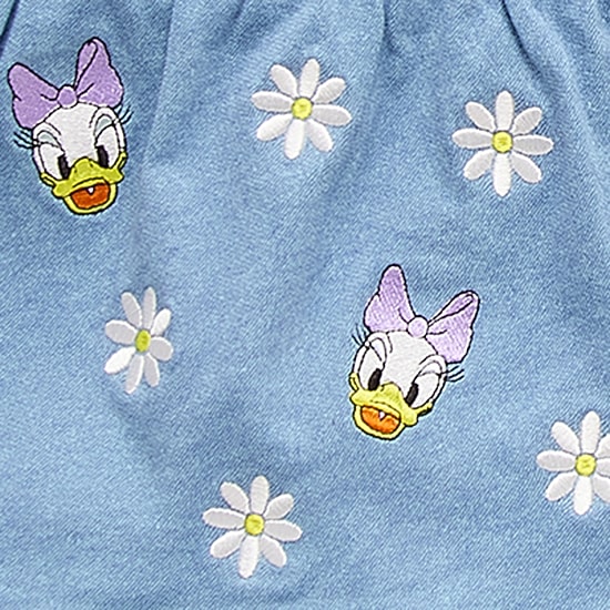 Disney Collection Little & Big Kid Girls French Terry Daisy Duck Skort Set