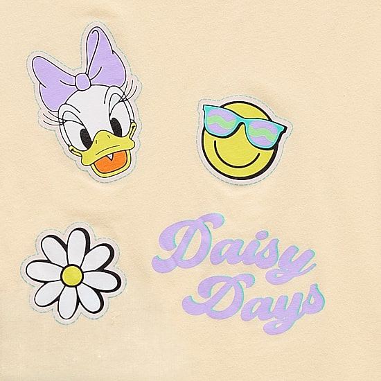 Disney Collection Little & Big Kid Girls French Terry Daisy Duck Skort Set
