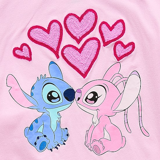 Disney Collection Little & Big Kid Girls Lilo & Stitch Jersey 2-pc. Short Set