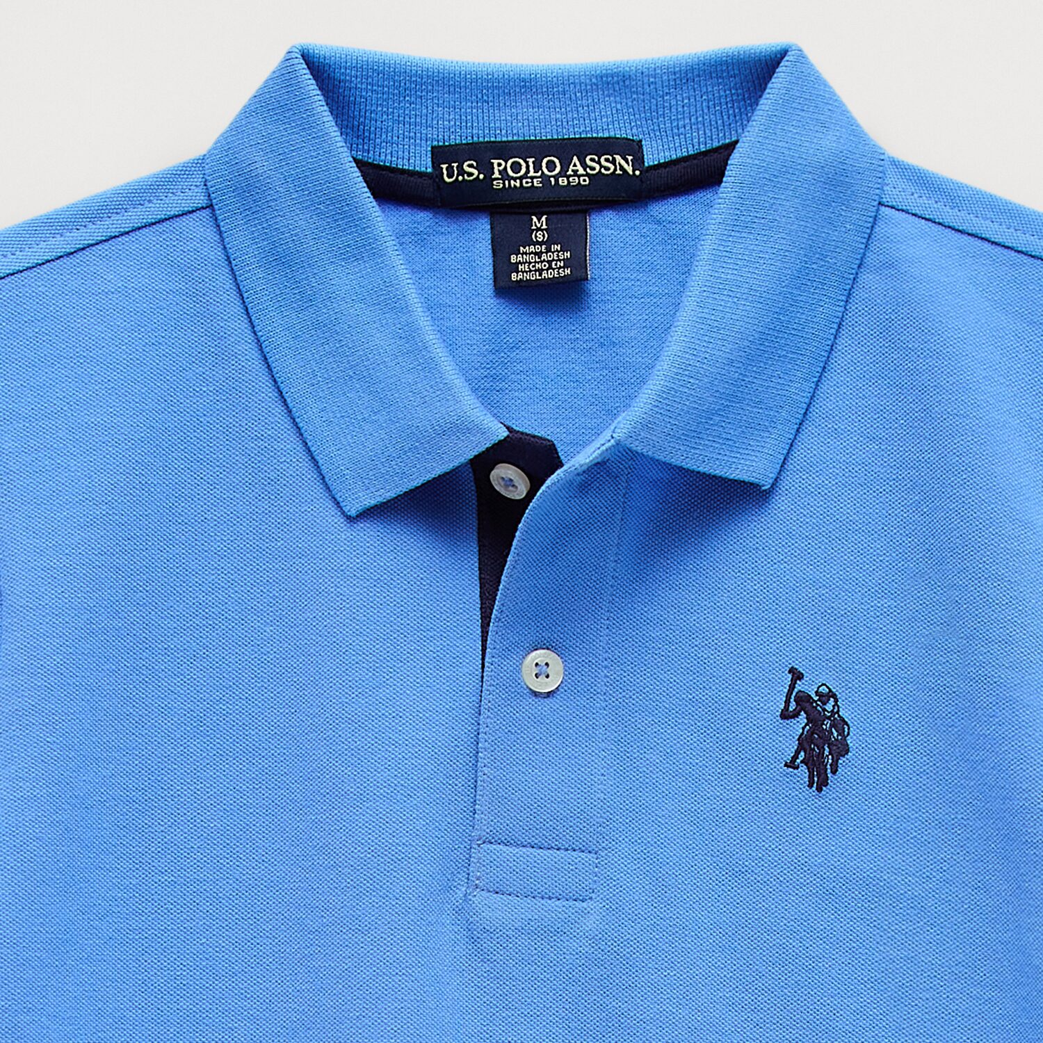 U.S. Polo Assn. Little & Big Kid Boys Short Sleeve Regular Fit Embroidered Shirt