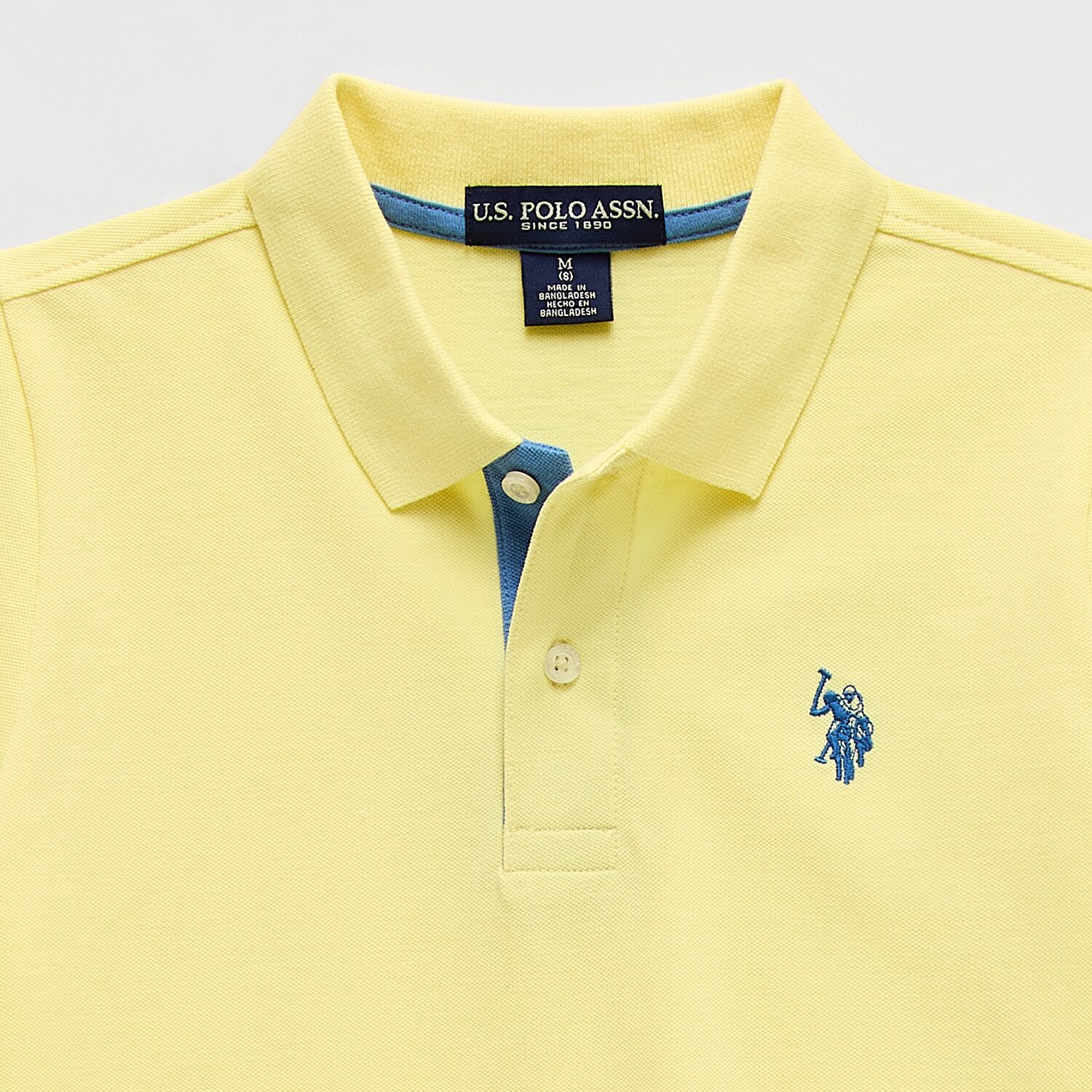 U.S. Polo Assn. Little & Big Kid Boys Short Sleeve Regular Fit Embroidered Shirt