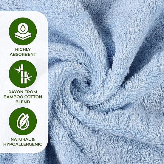 SUPERIOR® Sera Hypoallergenic Rayon From Bamboo 3-pc. Bath Towel Set