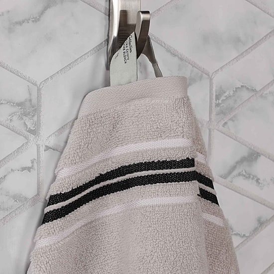 SUPERIOR® Sadie Zero Twist Jacquard Solid Cotton 9-pc. Quick Dry Bath Towel Set