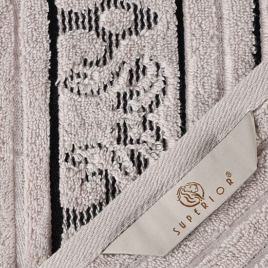 SUPERIOR® Sadie Zero Twist Jacquard Cotton 6-pc. Quick Dry Bath Towel Set