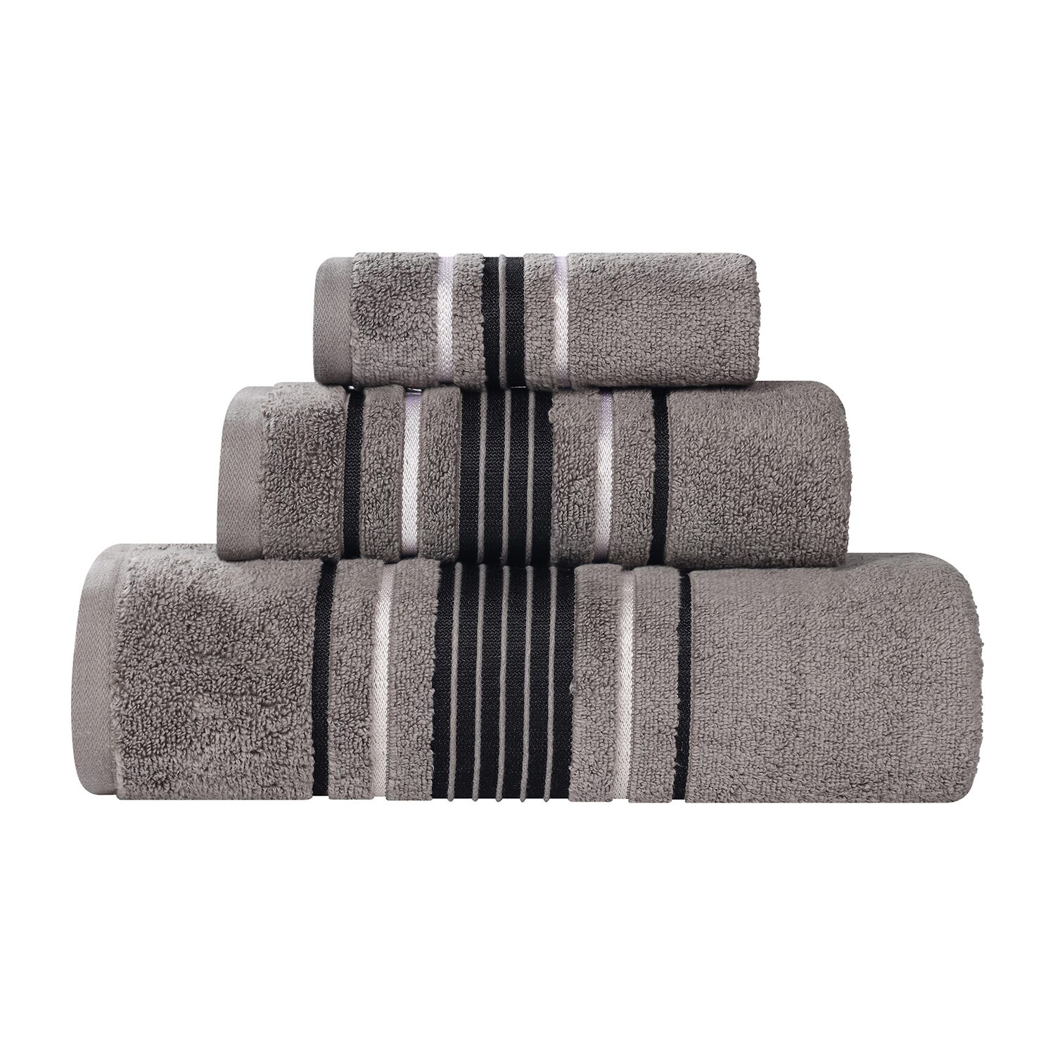 SUPERIOR® Sadie Zero Twist Solid Cotton 3-pc. Quick Dry Bath Towel Set