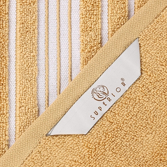 SUPERIOR® Sadie Zero Twist Jacquard Solid Cotton 6-pc. Quick Dry Bath Towel Set