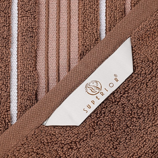 SUPERIOR® Sadie Zero Twist Jacquard Solid  Cotton 4-pc. Quick Dry Bath Towel Set