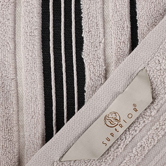 SUPERIOR® Sadie Zero Twist Jacquard Solid Cotton 12-pc. Quick Dry Bath Towel Set