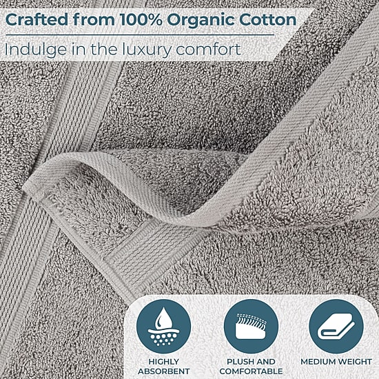 SUPERIOR® Oregon 100% Organic Cotton 3-pc. Bath Towel Set